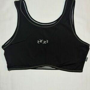 Stylish Black Sports Bra
